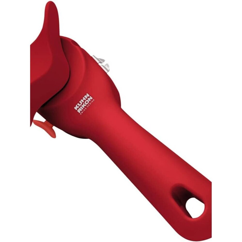 Auto Safety LidLifter/Can Opener with Ring-Pull, 8 x 2.5 x 2.75 inches, Red